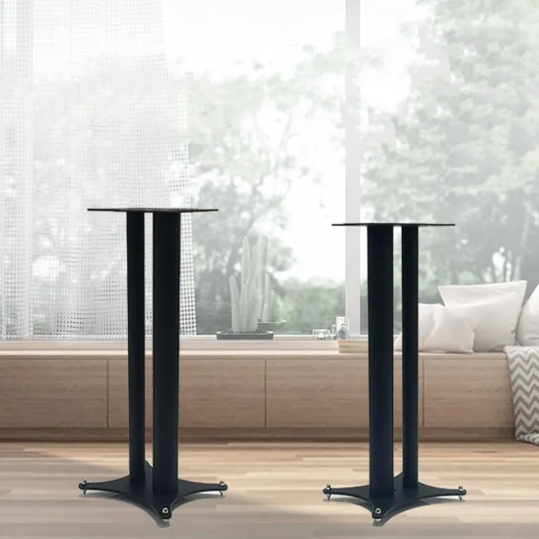 B120AllmetalSpeakerRackBookcaseShockAbsorbingTripodBookshelf