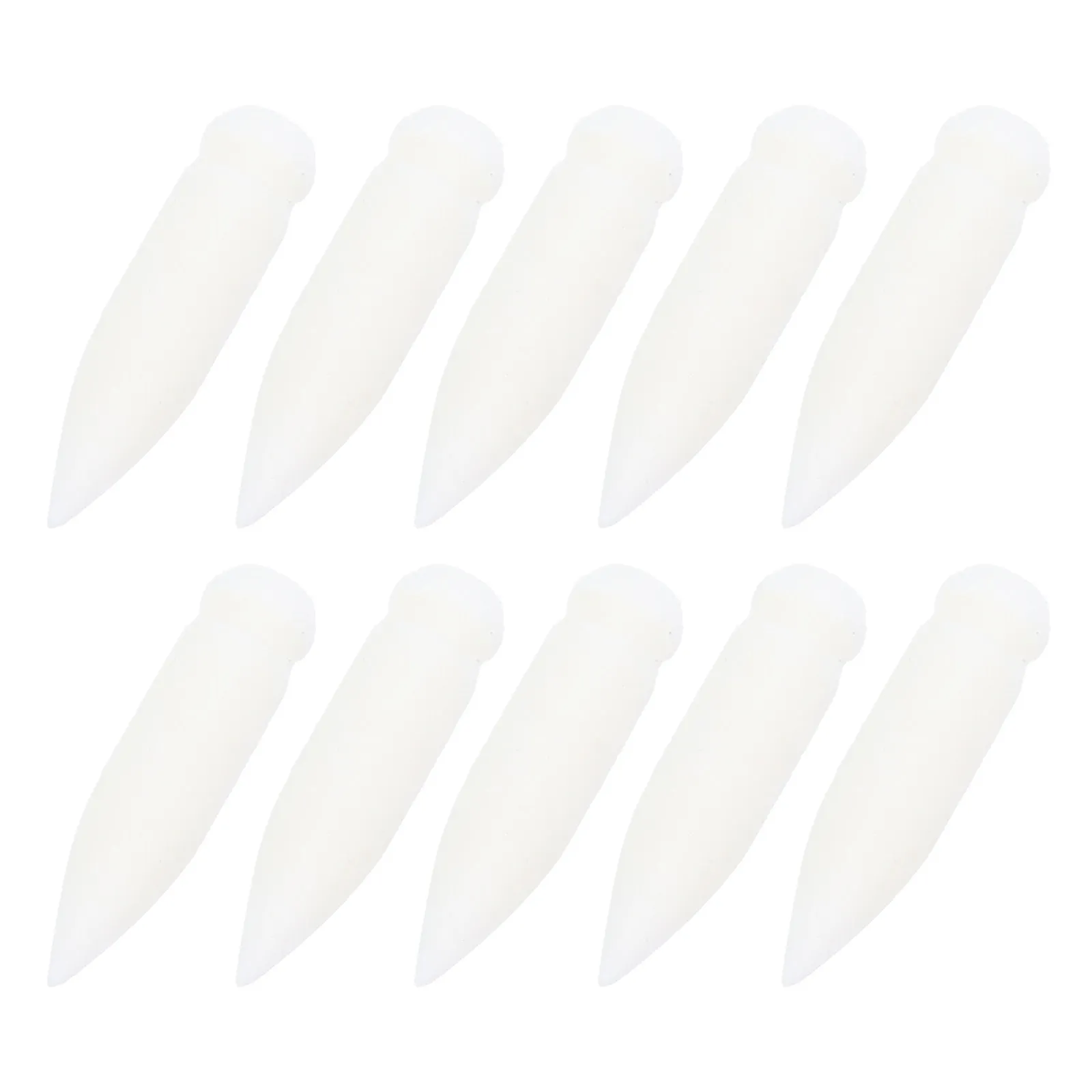 10Pcs 아크릴 페인트 마커 펜촉 교체용 미세 팁 0.4mm 정밀 스케치 드로잉 페인팅 용품용 소프트 나일론