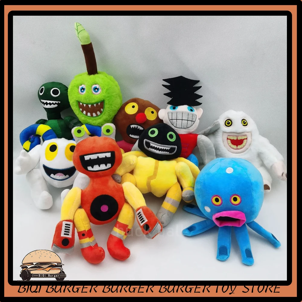 

My Singing Monster Plush Set Toy Singing Monsters Figurines Plastic Toys Doll Figuras Wubbox Action Figures Maw Christmas Gifts