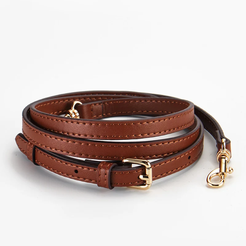 130cm Adjustable Luxury Leather DIY Bag Strap Replacement Crossbody Strap Purse Handles Shoulder Strap Women Bag Accessories