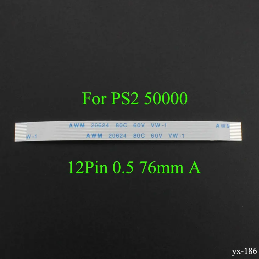 YuXi 10pcs For PS4 Pro Slim Controller 10 12 14 Pin Flex Ribbon Cable For PS3 Slim Flexible Flat Cable For PS2 3W 5W 7W 7W9 9W