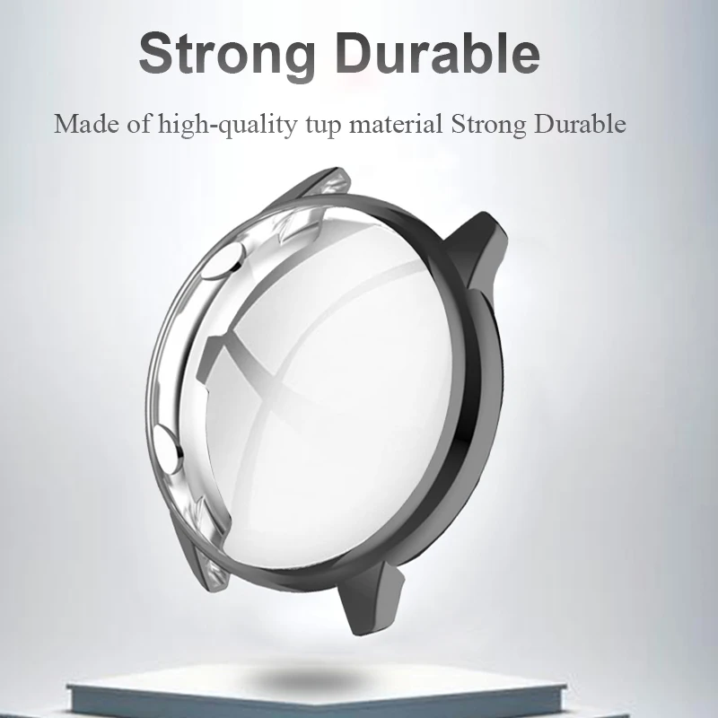 Premium Amazfit GTR Case Protector with Screen Film - Durable TPU Shell Protection Cover Accessories
