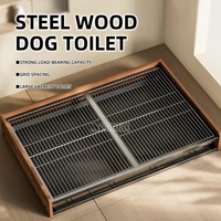 Dog Toilet for Large Breed Dogs – Large Dog Poop & Pee Tray, Moisture-Proof Wooden Board, Supplies for Medium & Small Dogs 2