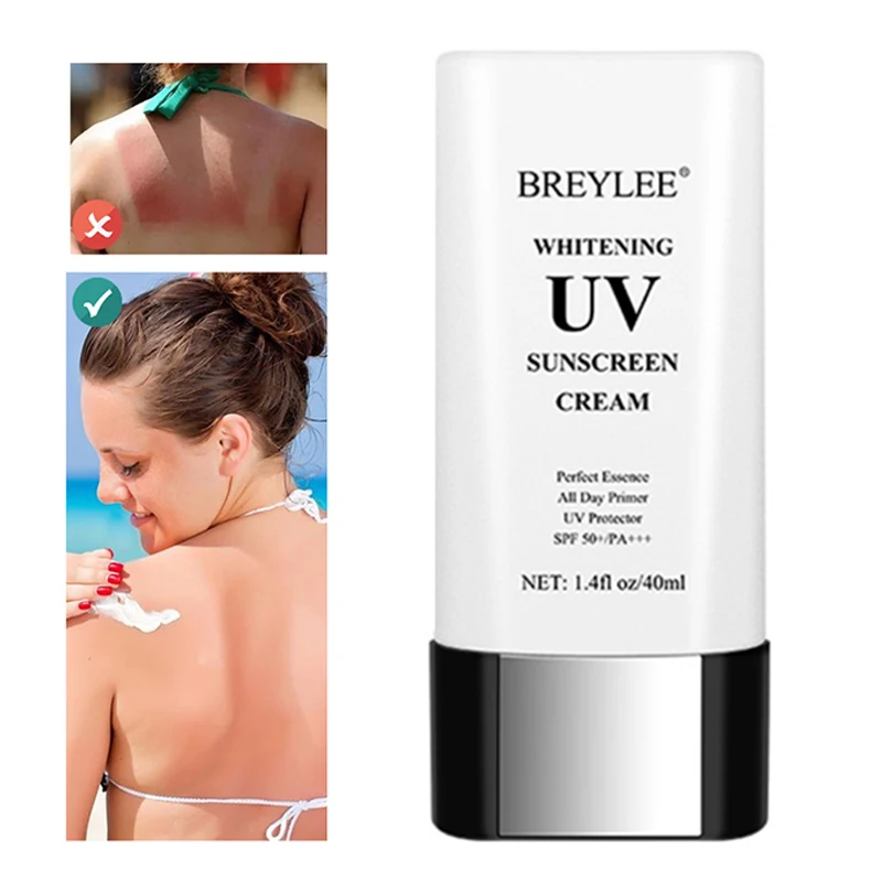 

Отбеливающий Солнцезащитный УФ-крем SPF50 Sunblock PA +++ увлажняющий антивозрастной крем для борьбы с пылью, уменьшает уход за кожей меланина 40 мл