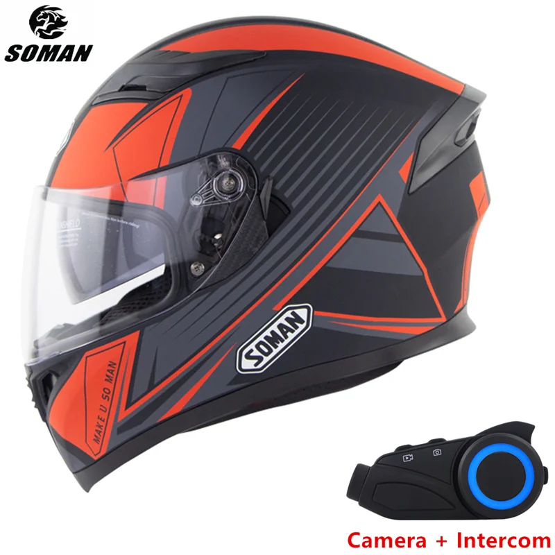 Safety Motorcycle Helmet Bluetooth 