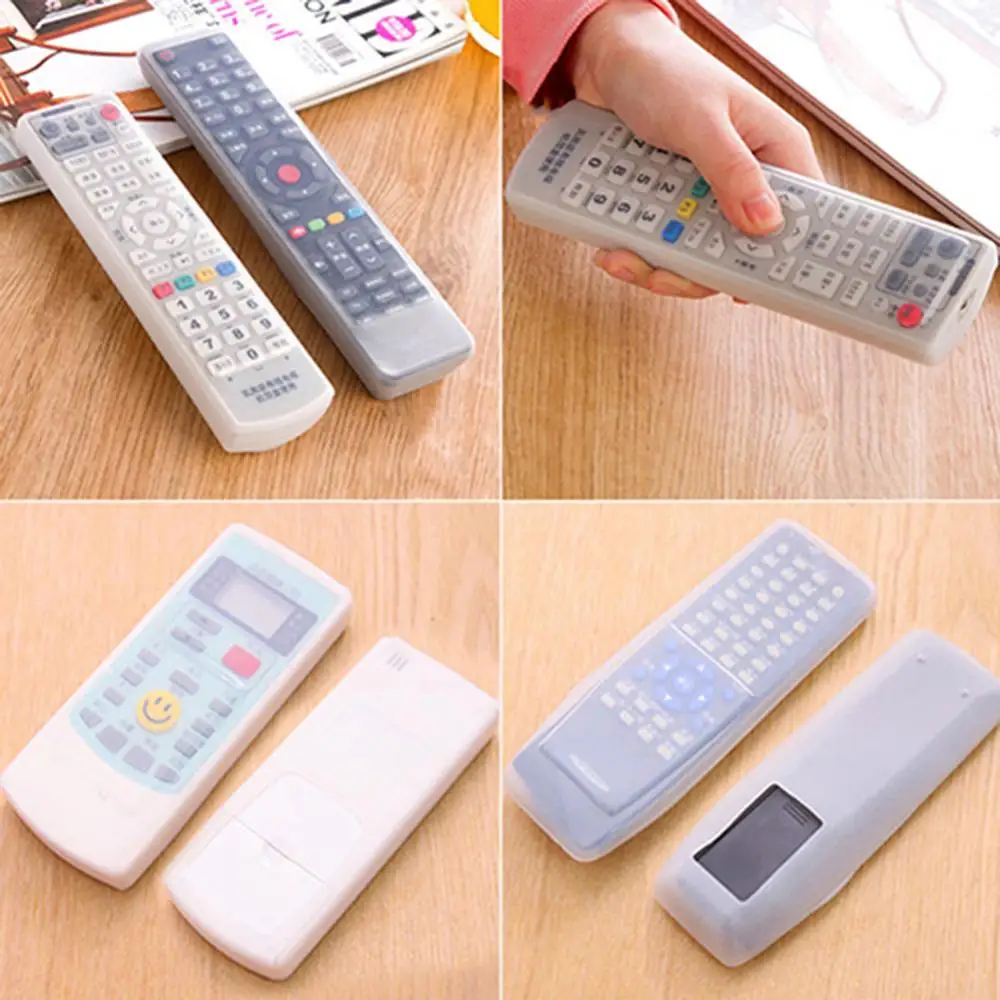 Home TV Remote Control Set Waterproof Dust Silicone Protective Cover Case silicone remote case silicone remote cover silicone remote sleeve remote controller cover silicone case protector