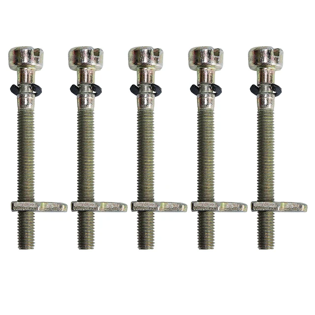 Haishine Chain Adjuster Screw Set For Poulan Chainsaws 2200-3050 – 3-Pack, Gold Color