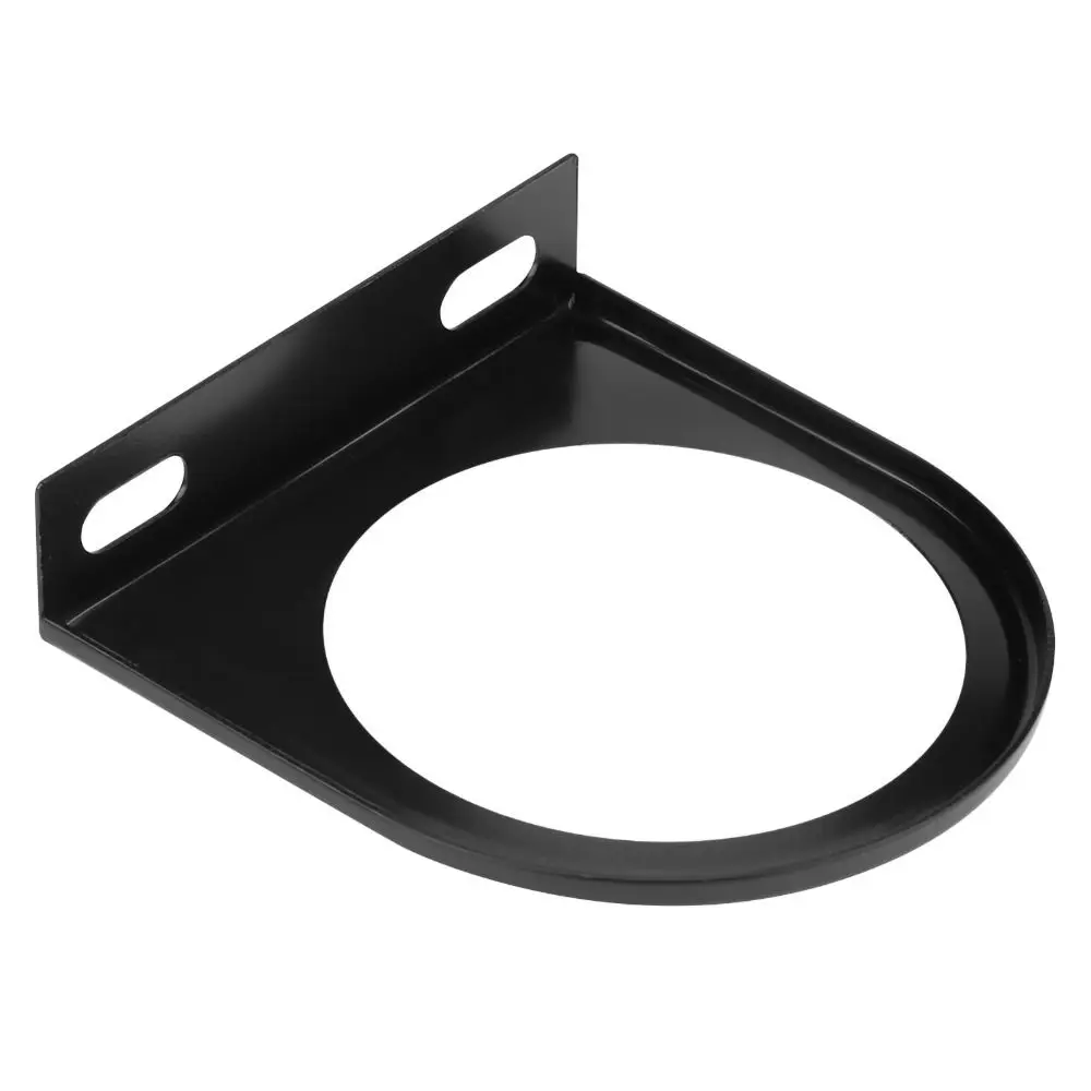 내구성 있는 52mm 게이지 홀더 브래킷 2인치 단일 구멍 게이지 장착 패널 범용 블랙 게이지 기둥 마운트 포드 홀더 트럭