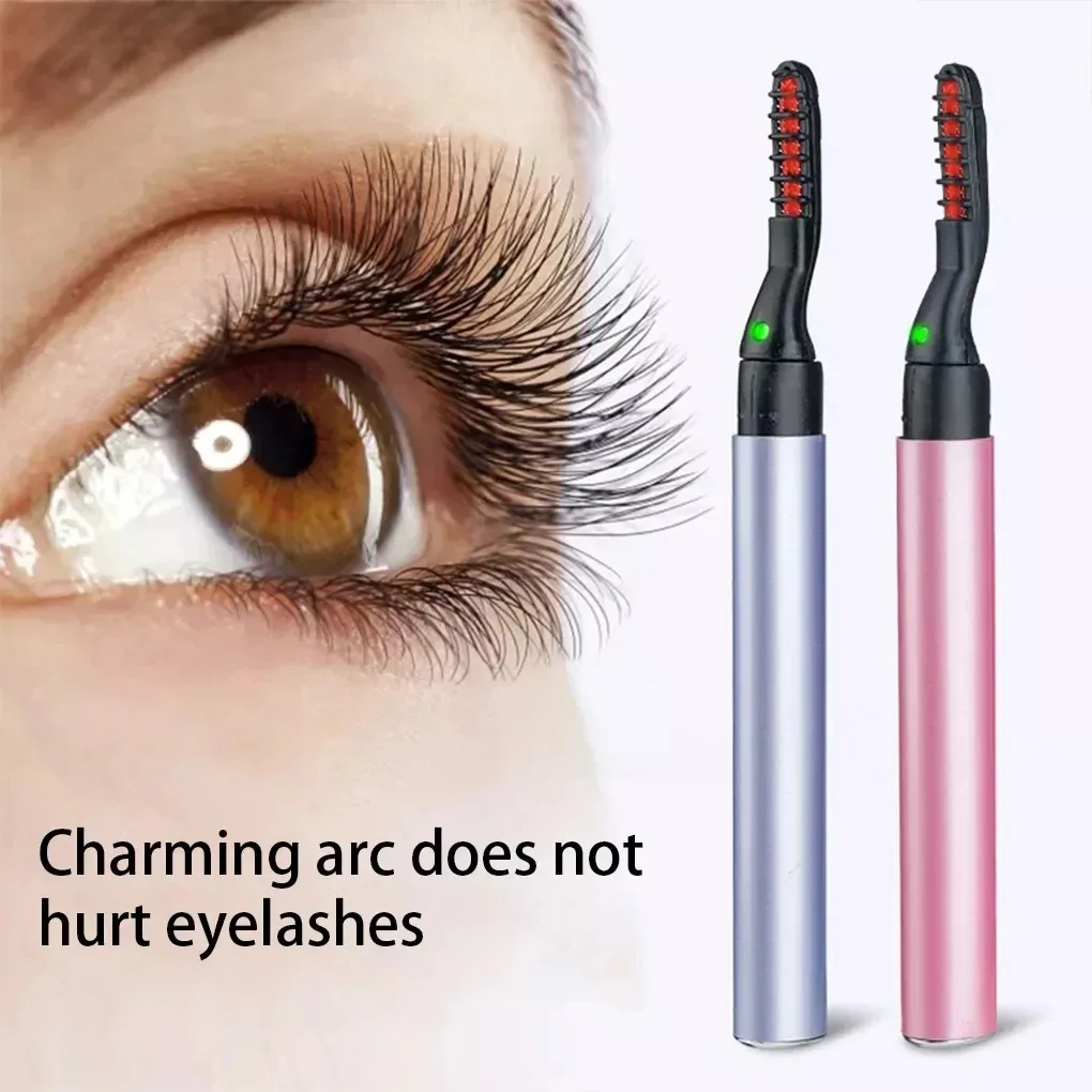 Electric Eyelash Curler Heated Portable Safety Fast Heating Long Lasting Makeup Tool eyelash curler