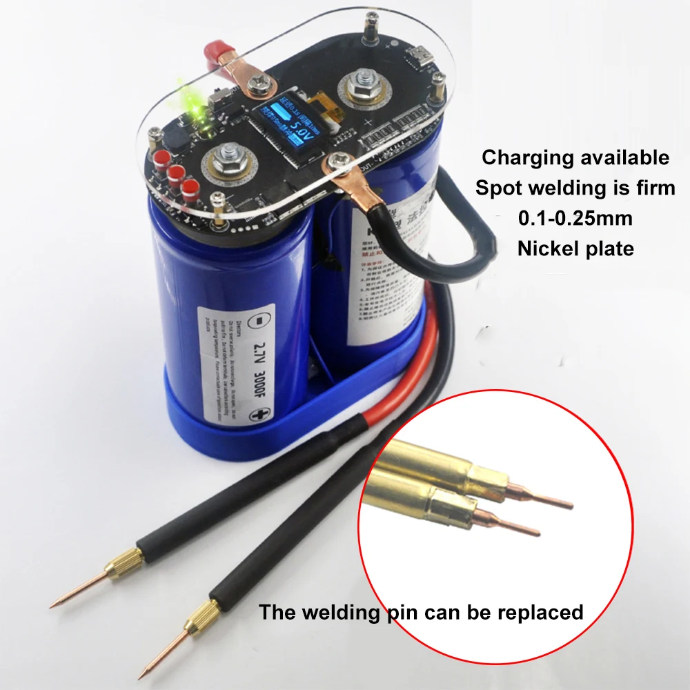 FTVOGUE 5000W Spot Welder Portable Spot Welder With LCD Screen