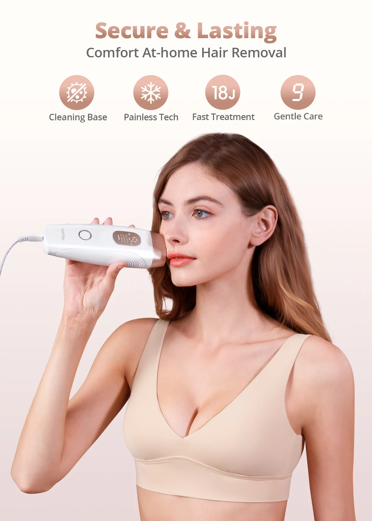 Professional Laser Hair Removal for Women 999900 Flash Cooling Rejuvenation Acne Remove Permanent Bikini Trimmer IPL Depilator 2