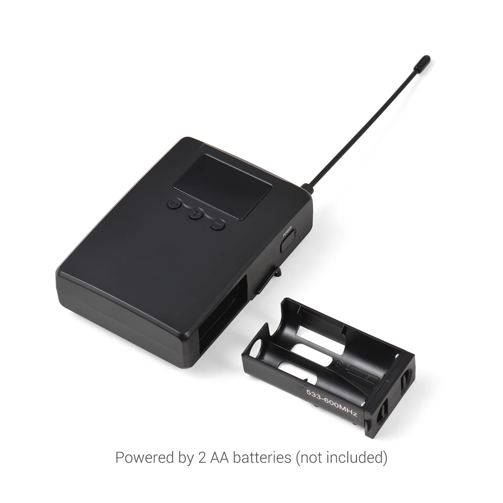 TAKSTAR WPM-300R Wireless Audio Receiver with In-ear Earphone UHF Bodypack Receiver LED Digital Display for Stage Studio