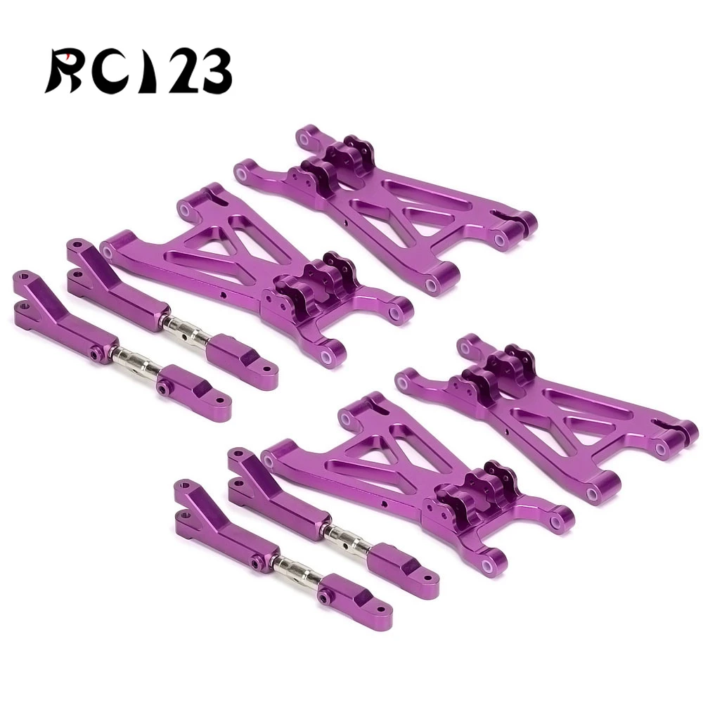 1:8 1Set Metal Front+Rear Upper+Lower Completed Suspension Arm Set #85238 RC Car HPI SAVAGE 21 25 SS 3.5 4.6 FLUX X XL
