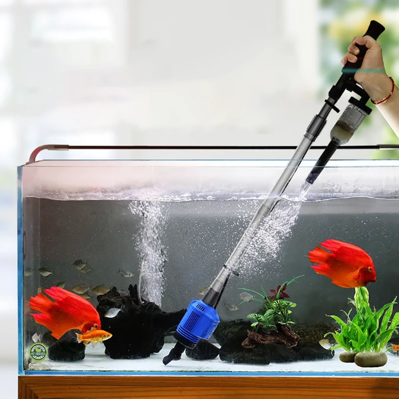 

220V Electric Aquarium Automatic Water Changer Gravel Cleaner Sludge Extractor Sand Washer Filter Pump Fish Tank Vacuum Siphon