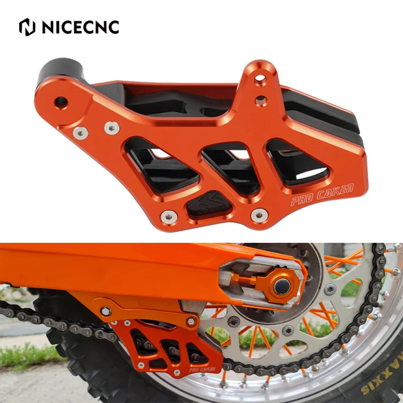 For KTM 2008- EXC 300 125 250 350 450 530 EXC-F SX SX-F XC XCW XC-F XCF-W TPI 6D Chain Guide Guard 690 ENDURO R 690 SMC R