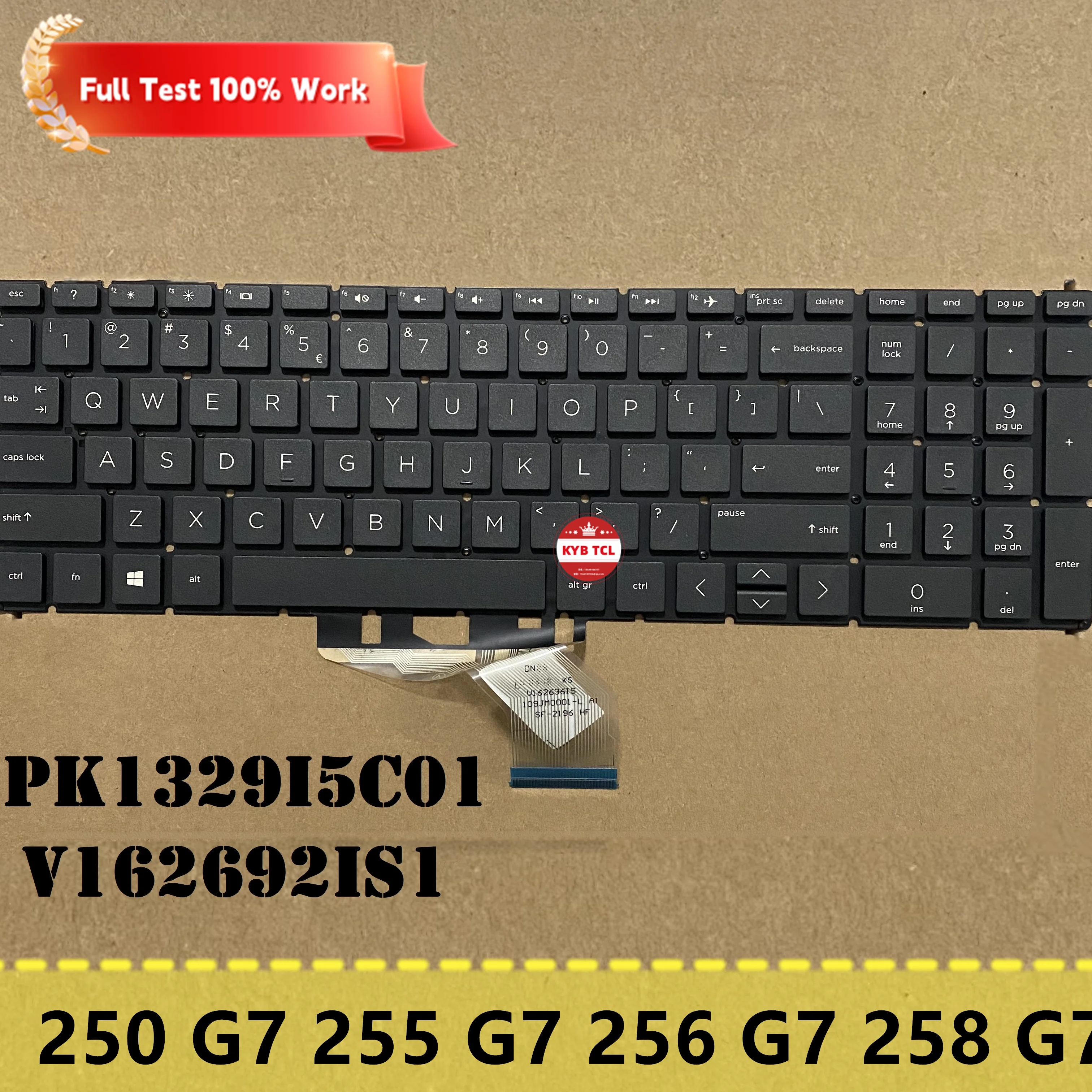 

Для ноутбука HP 250 G7 255 G7 256 G7 258 G7 клавиатура US Notebook PK1329I5C01 V162692IS1