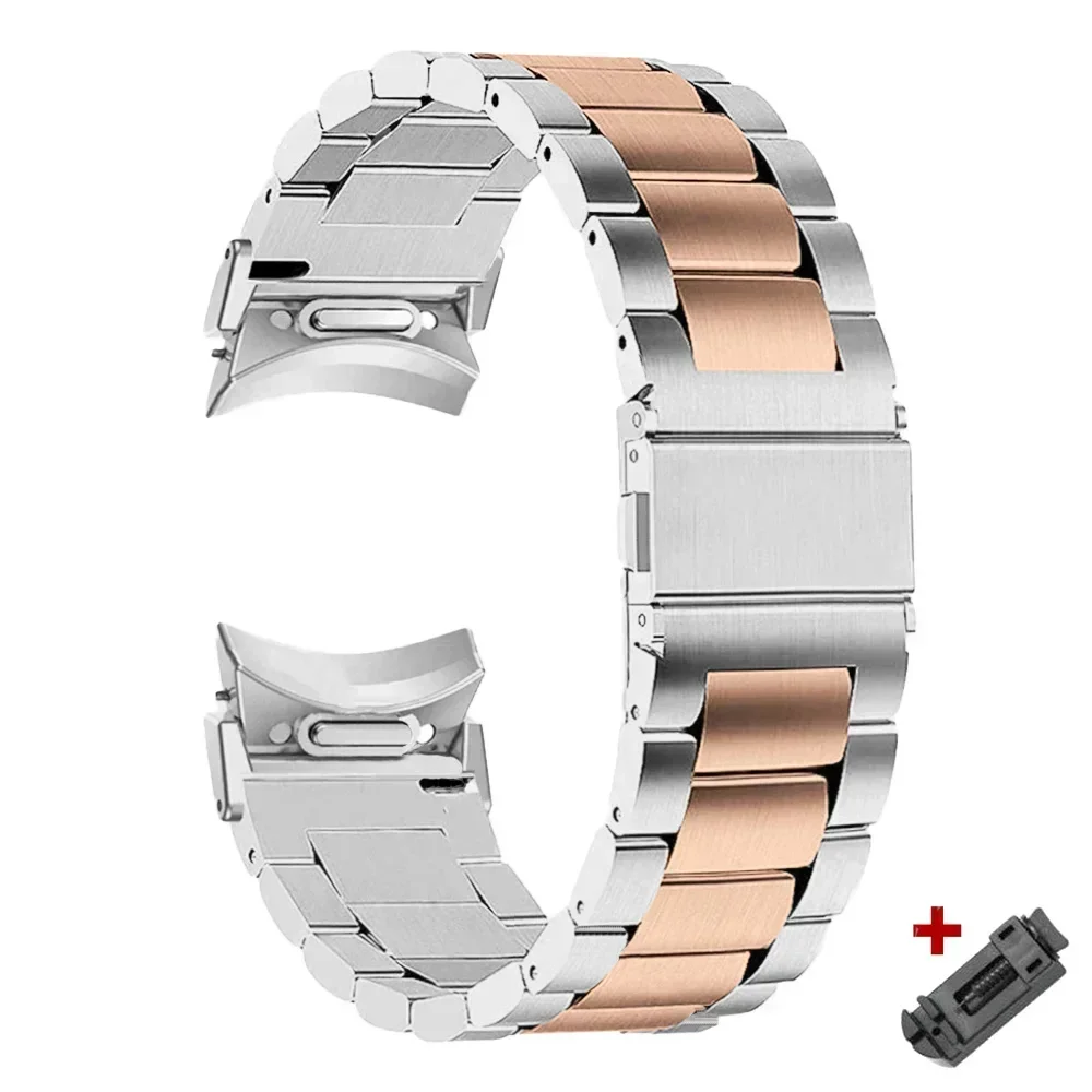 Quick Fit Stainless Steel Strap - No Gaps, Premium Design
