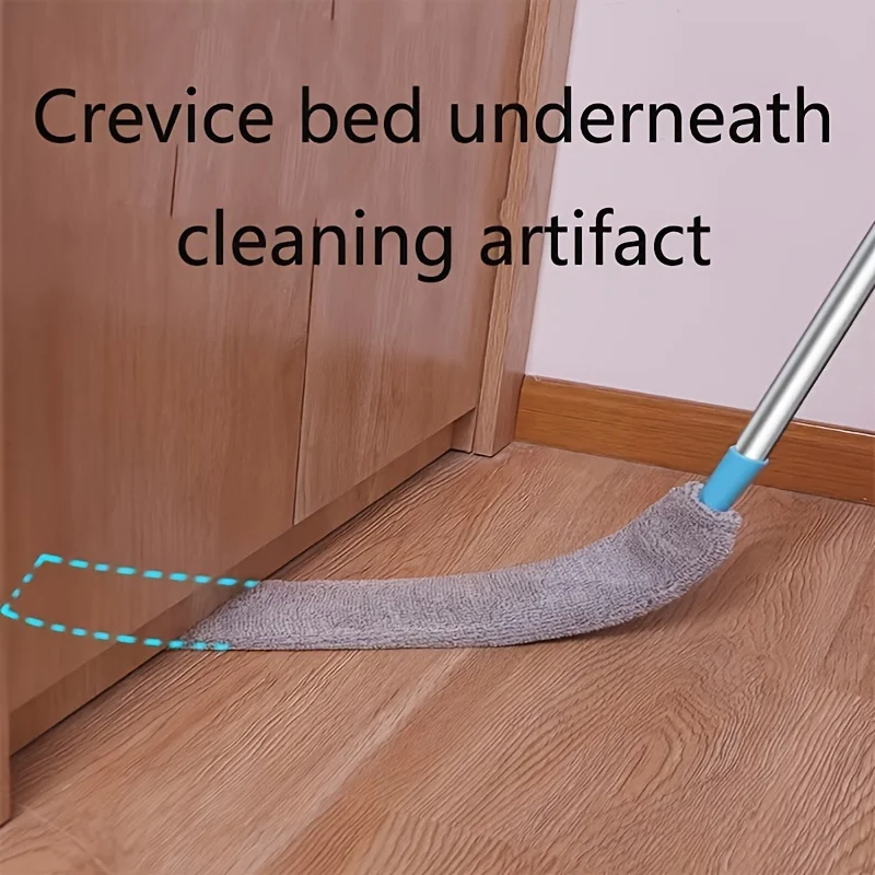 1pc Retractable Crevice Dust Cleaning Brush,Perfect for Sofa Bed and Furniture Bottom, Cleaning Supplies