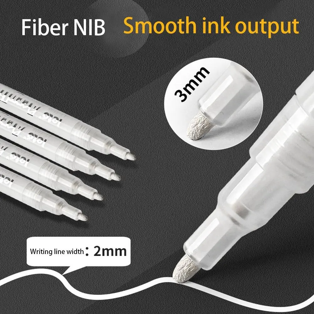 

Пигментная ручка для творчества, 10 шт., ручка для граффити, ручная ручка, белая акриловая ручка, маркер, ручка