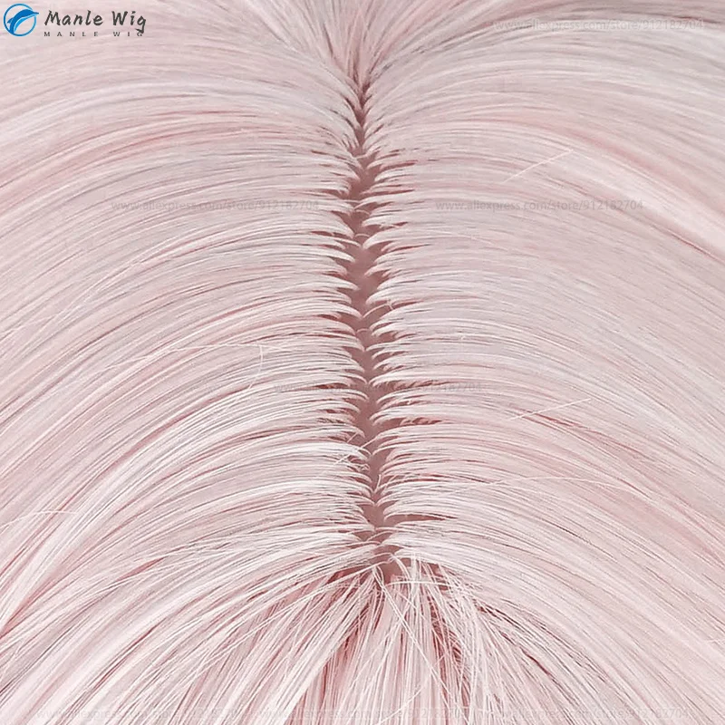 Osana Najimi Long Orange Pink Cosplay Wig 2 Ponytail Clips Yandere  Simulator Heat Resistant Hair Cosplay Wigs + Wig Cap - AliExpress