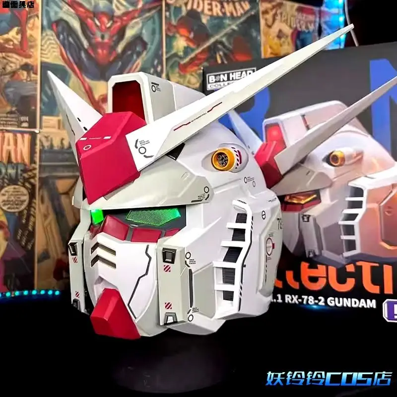 34*25*28Cm Bn Head Rx-78 Collection Helmet Mask with Led