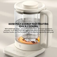 NOUVEAU MIJIA S2 Bouilloire multifonctionnelle 1,5 L Appareil électroménager 800 W en acier inoxydable 304 avec fonction de maintien au chaud 2
