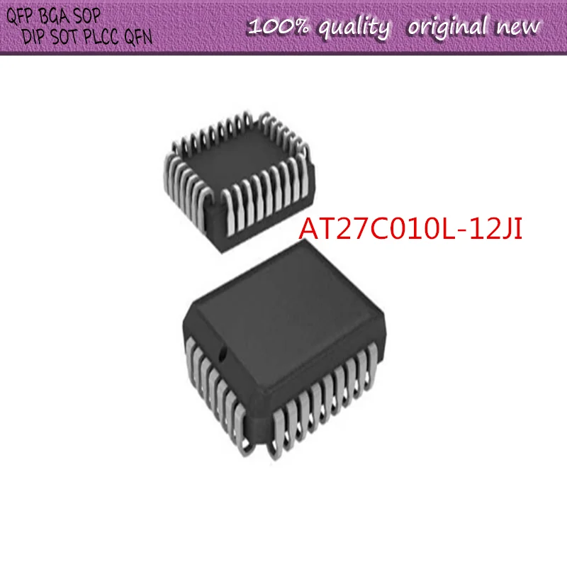 

NEW 2PCS/LOT AT27C010L-12JI AT27C010 AT27C010L AT27C010L-12 PLCC-32