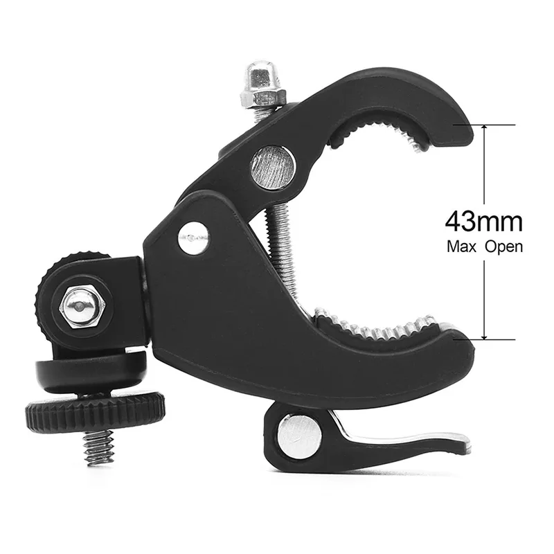 Bicycle Handlebar Mount Motorcycle Holder For Gopro Hero 13 12 11 10 9 8 SJCAM SJ4000 AKASO X5 insta360 DJI Osmo Action Camera