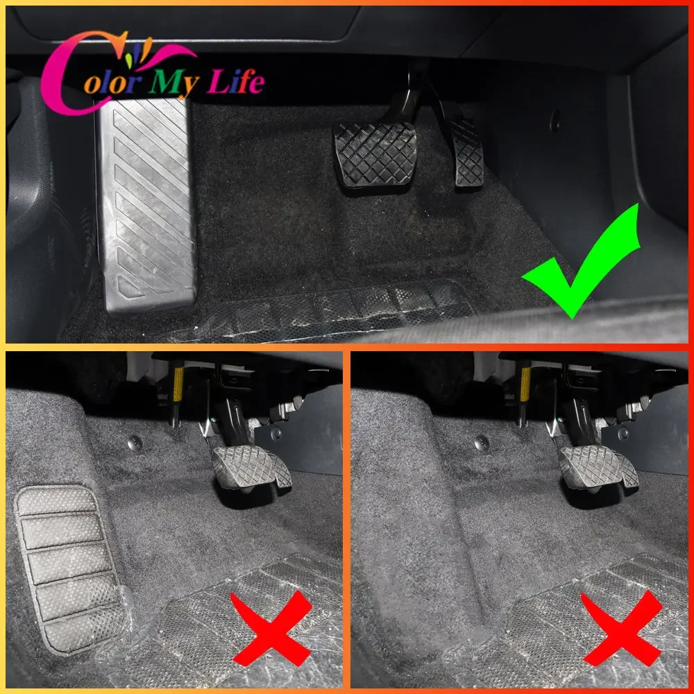 Stainless Steel Car Pedals for Audi Q2 SQ2 TT S1 A1 Q3 TTS RS3 A3 8V 2017 - 2024 Gas Brake Pedal Cover