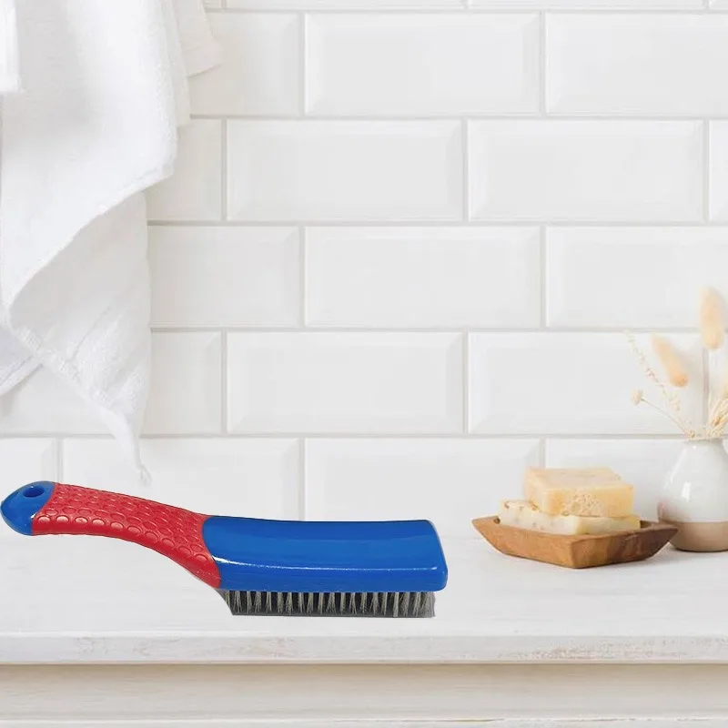 1PC Household Wire Brushes Furniture Kitchenware Bathroom FloorStain And Rust Removal Multi-purpose Cleaning Brushes 2