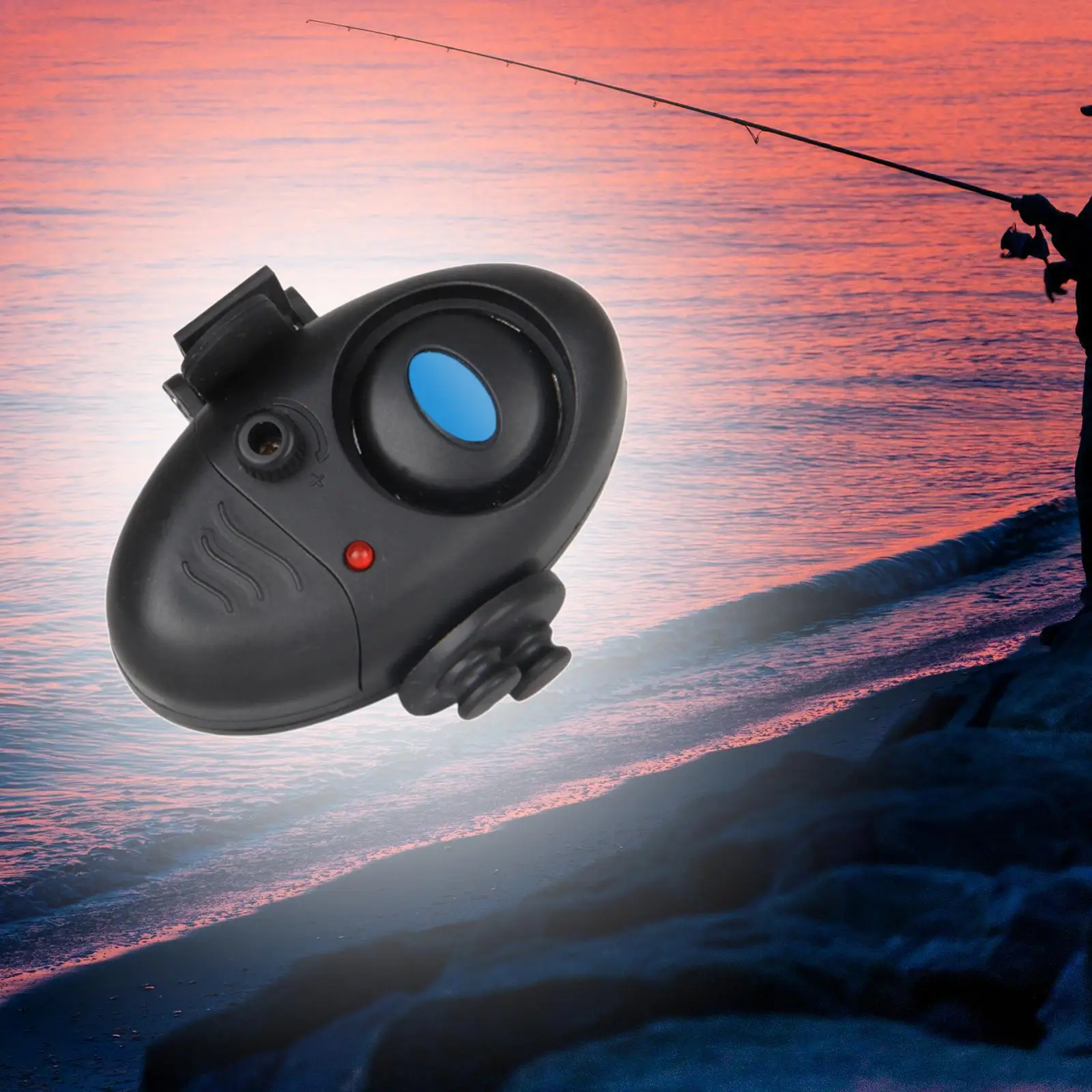 Fishing Bite Alarm Indicator Clip on Fishing Rod Fish Sensing