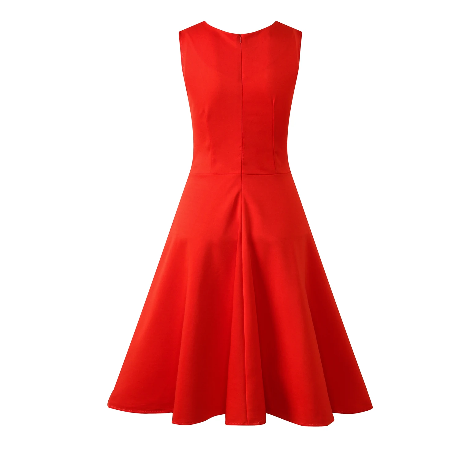 Elegant Emerald A-Line Midi Dress for Women S5e6ab0ff450c4945b2028a86fb39a136A