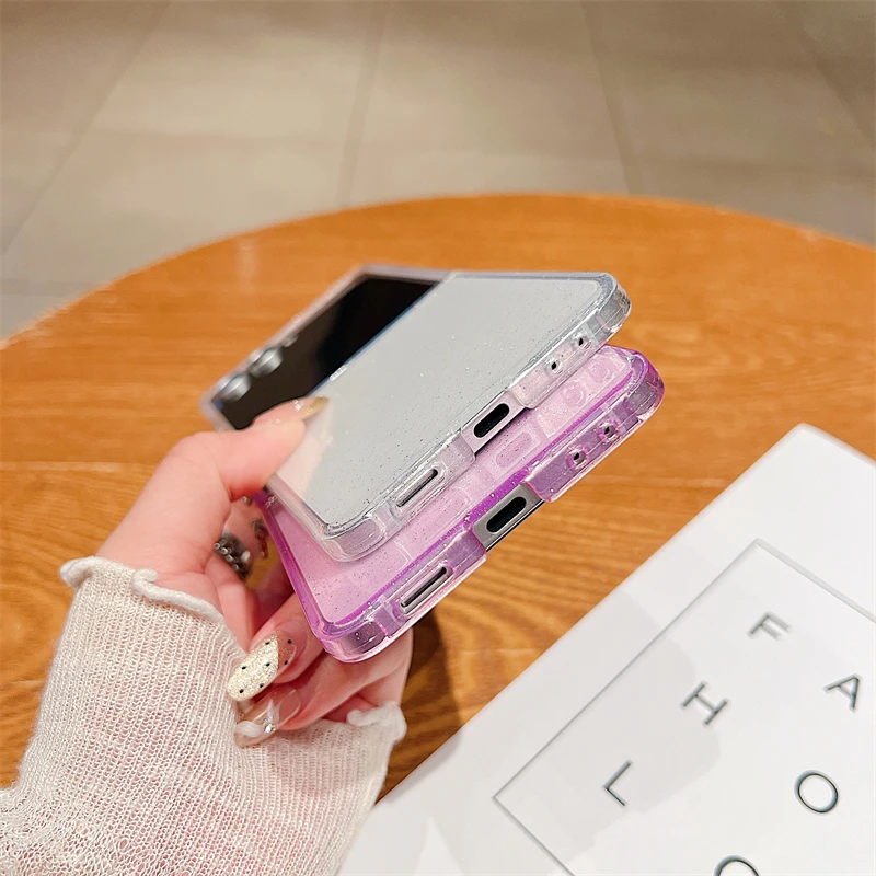 Glitter Candy Color Shockproof Phone Case Cover