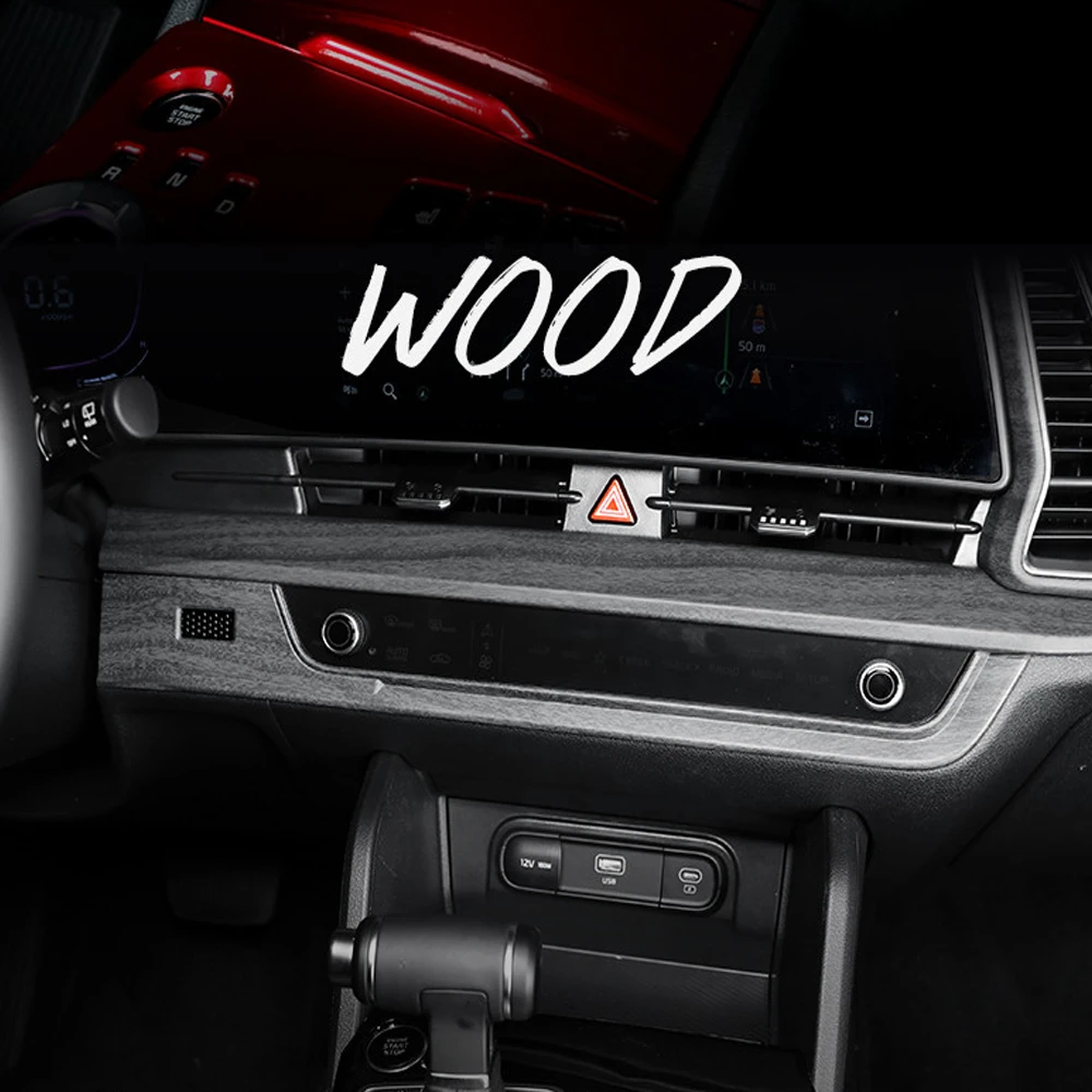 AutoHoutenInterieurCenterConsoleAirconditioningKnopTuningCover