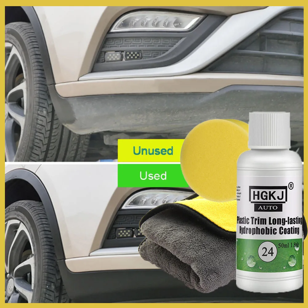 PlasticTrimCoatingLonglastingHydrophobicCarExteriorPlastic