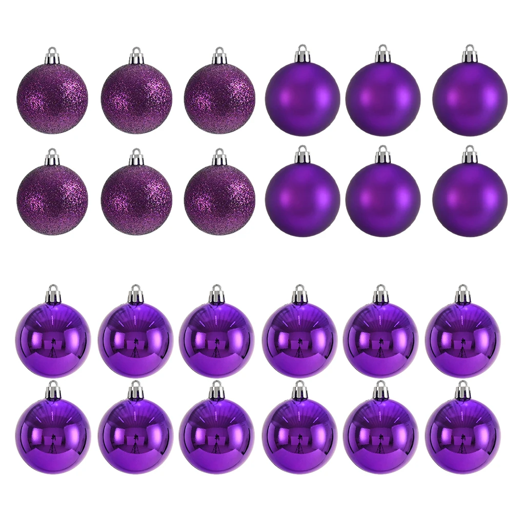 thumbnail image 1 of Bolas de Navidad de 4 cm, adornos para árbol de Navidad, bolas colgantes para árbol de Navidad, decoración para fiestas en el hogar, regalo de Año Nuevo 2023, Navidad, 1 of 5