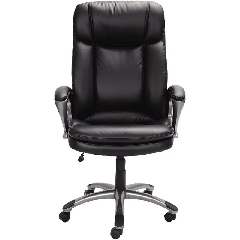 Serta Fairbanks Big and Tall High Back Executive Office Ergonomic Gaming Computer Chair with LayeredPillows, Contoured Lum