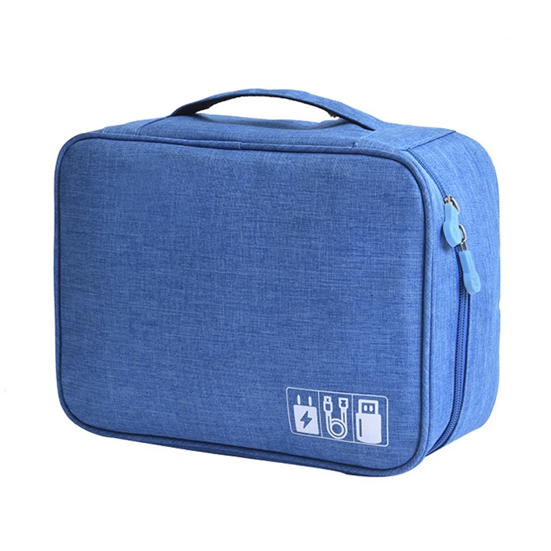 Sac de stockage étanche Voyage électronique Chargeur USB Case de données  Organisateur Câble wedazano130 - Matériels de camping et randonnée - Achat  & prix