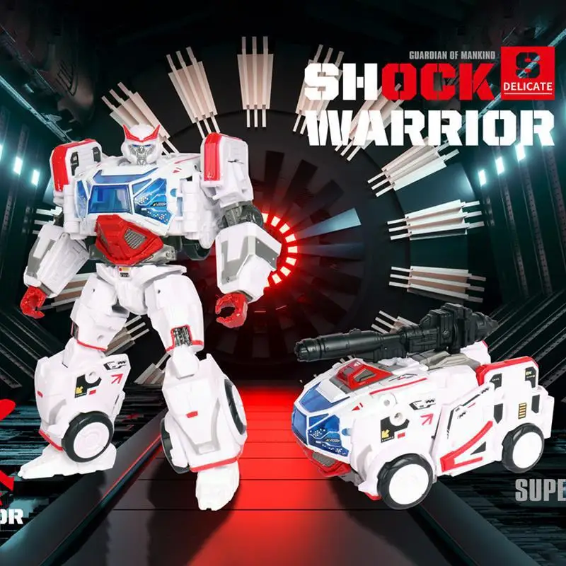 

Transformation Toys Ratchet SW01 ambulance SS82 Ironhide 4 22cm Movie Series Action Alloy Figure Robot Deformation Model Gifts