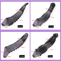 Vibrator für Männer Penis Vergrößerung Hülse Verzögerung Ejakulation Cock Ring Wiederverwendbare Comdom Penis Extender Erwachsene Sex Spielzeug Für Männer 6