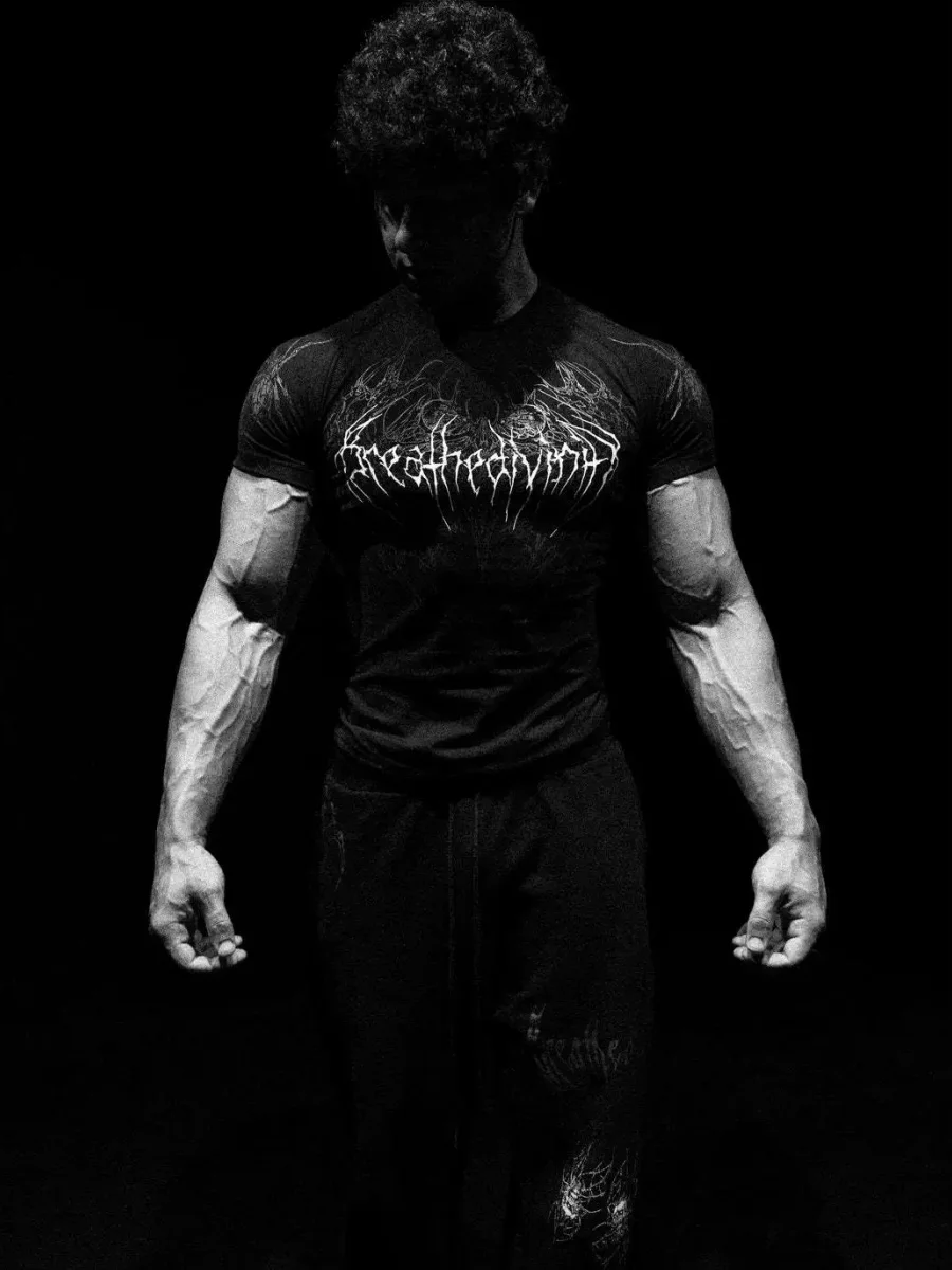 Breathedivinity Quick-drying Compression Shirt with High