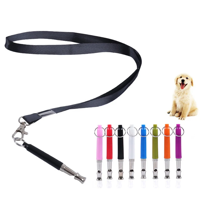 Dog Whistle Dog Whistle with Lanyard Adjustable Ultrasonic Silent Dog Whistle Repeller Stop Barking Control for Training