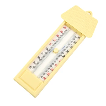 온실 벽 온도 모니터, 무수은 온도계, 최대 및 최소 온도 표시, 내후성