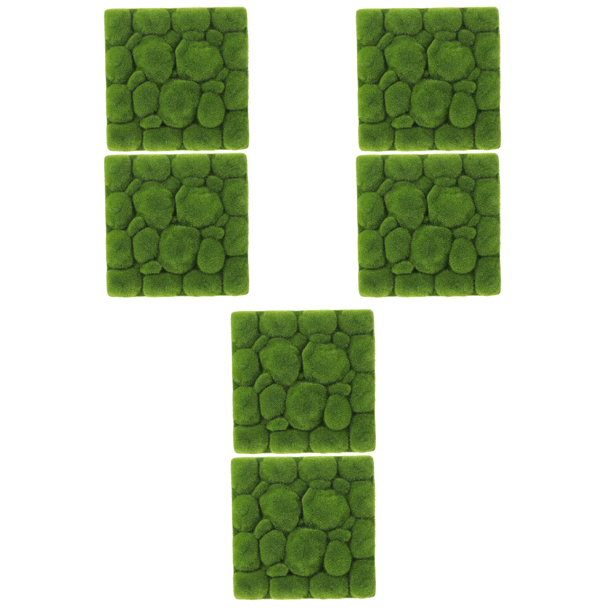 

Party Decor Foam Flocking Simulation Moss Green Plant Background Wall Paneling Micro Landscape Prop