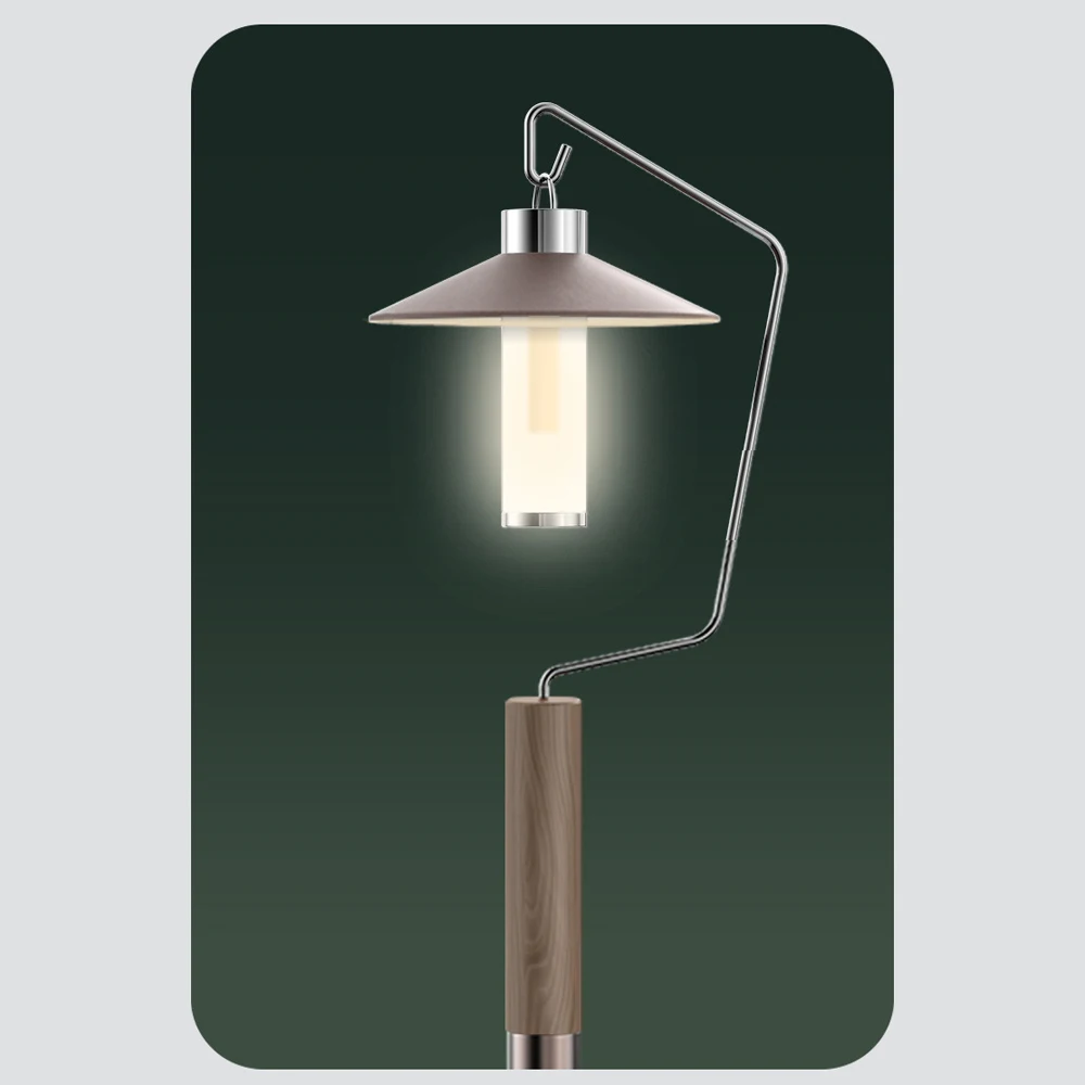 

Ultralight Camping Light Holder Portable Lantern Post Pole Hanging Light Stand for Outdoor Camping Picnic Fishing Camp Bracket