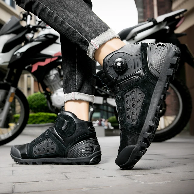 バイクシューズ バイクブーツ ライディングスニーカー オートバイ靴