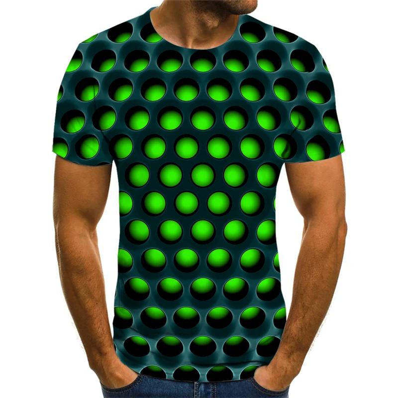 

2023 Summer New 3D Printed T-shirt Men's Short-sleeved Interesting T-shirt Punk Hip-hop Gothic 3DT Shirt Men's Short-sleeved Top