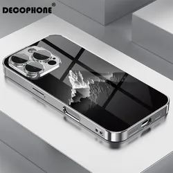 Minimalist Mountain Pattern Luxury Tempered Glass Phone Case for Xiaomi 12X (Y - 2KZ198)