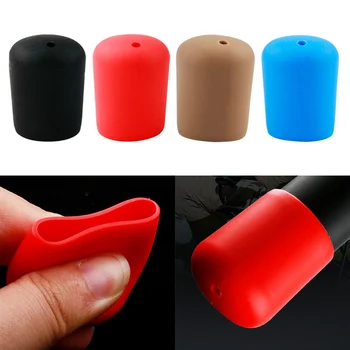 Fishing Rod End Cap Fishing Rod Handle Protective Case Silicone Lure Rod Bottom Protector Fishing Accessories 1