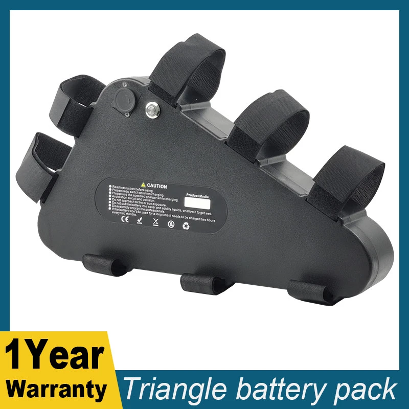 Batterie Puissante Pour Vélo électrique - 48V/52V 25Ah - Compatible 1000W à 1500W - Noir